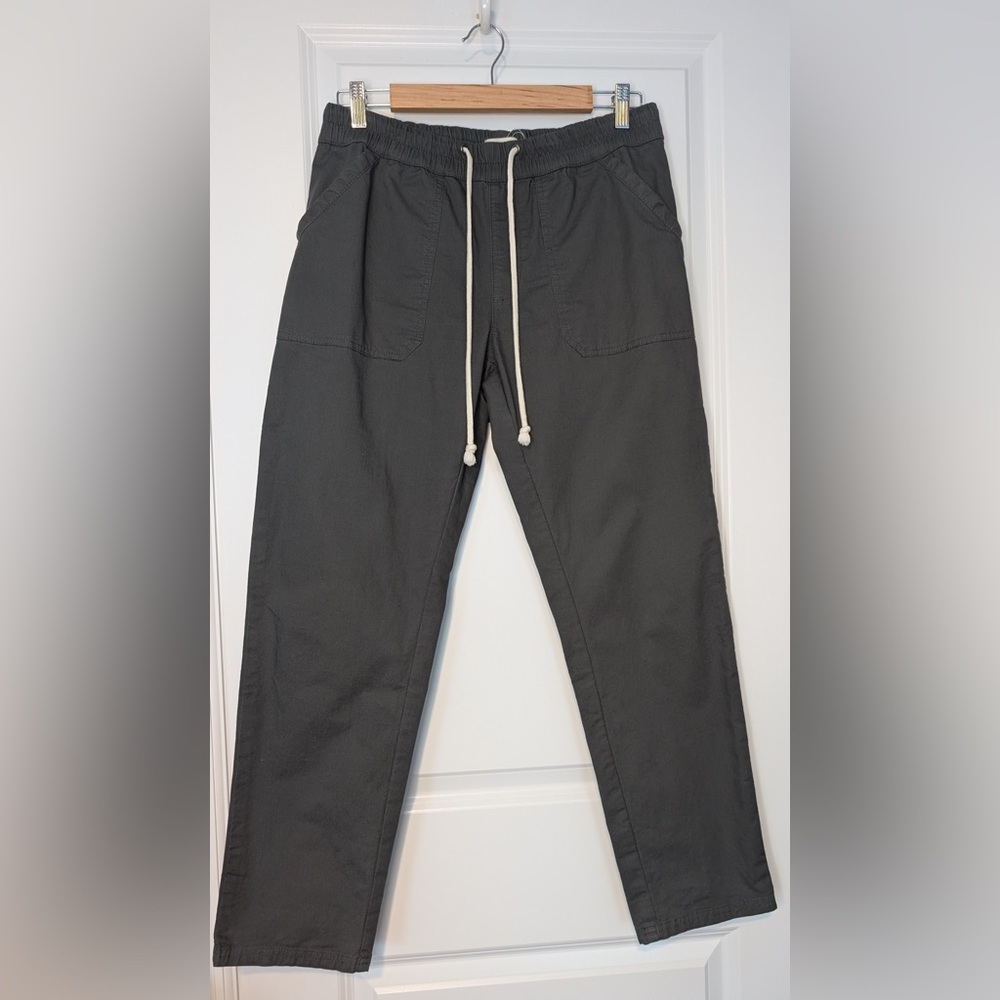 Pact Women’s Organic Cotton Daily Twill Pant Gray Size Medium